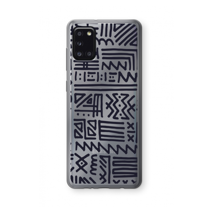 Marrakech print: Samsung Galaxy A31 Transparant Hoesje