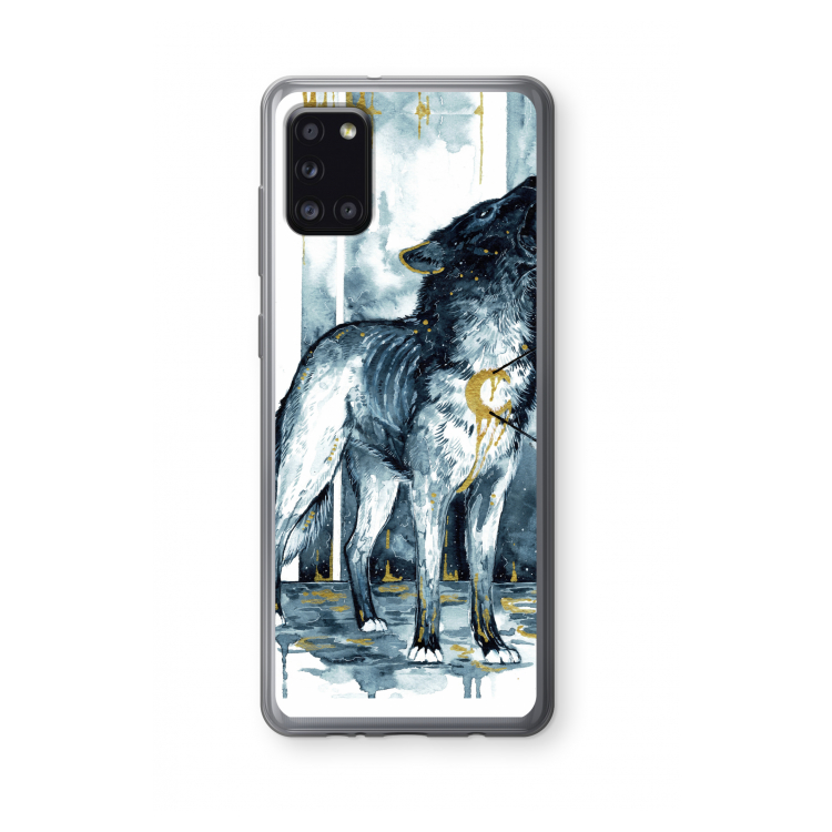 Bleeding Soul: Samsung Galaxy A31 Transparant Hoesje