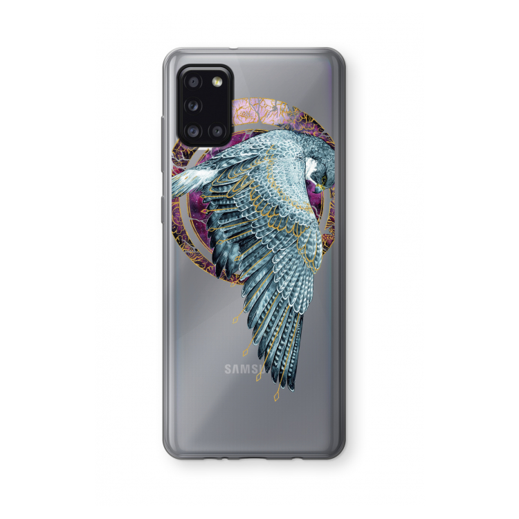 Golden Falcon: Samsung Galaxy A31 Transparant Hoesje