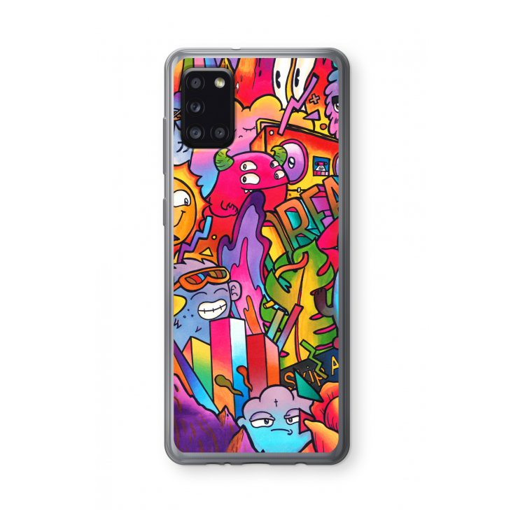 Dreams: Samsung Galaxy A31 Transparant Hoesje