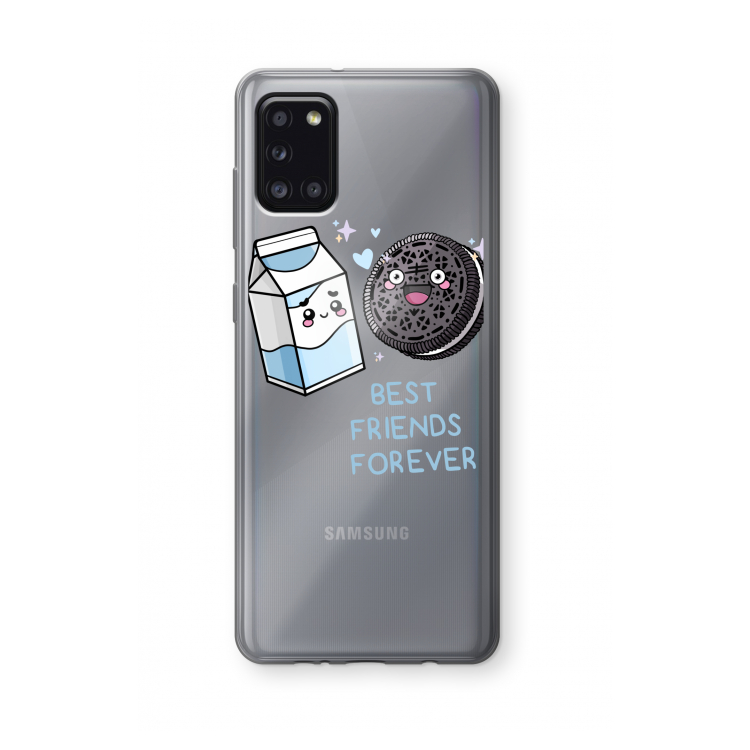 Best Friend Forever: Samsung Galaxy A31 Transparant Hoesje