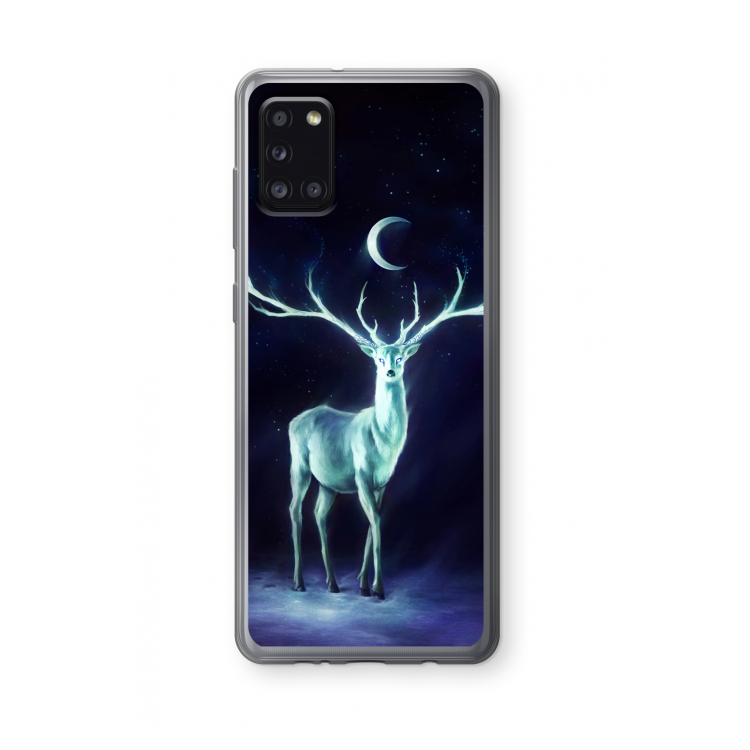 Nightbringer: Samsung Galaxy A31 Transparant Hoesje