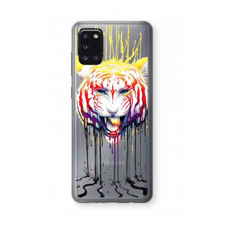 Fading: Samsung Galaxy A31 Transparant Hoesje