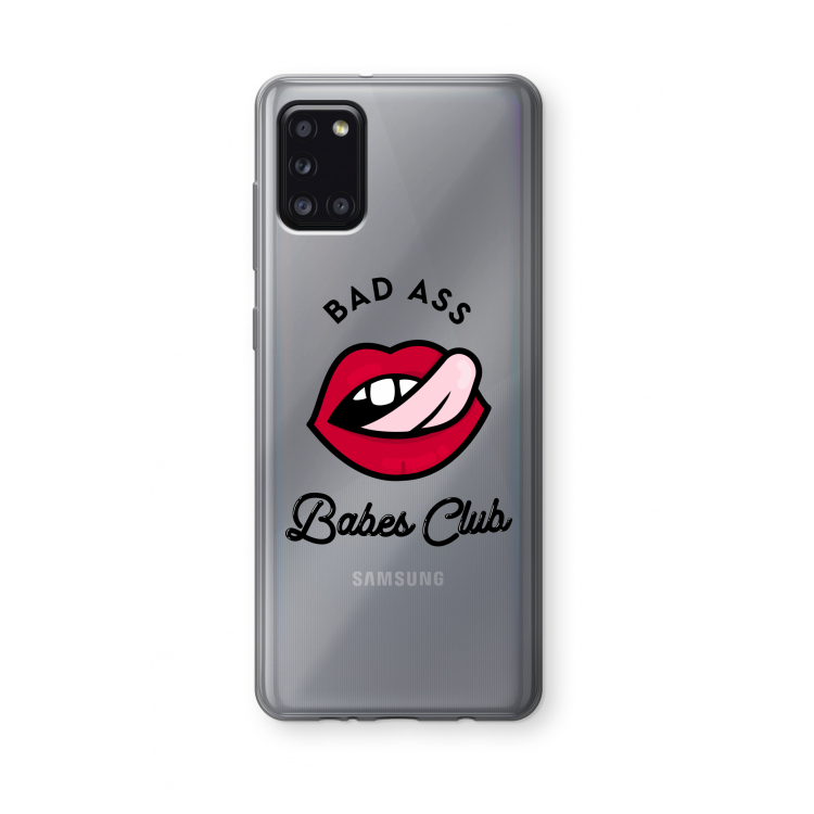 Badass Babes Club: Samsung Galaxy A31 Transparant Hoesje