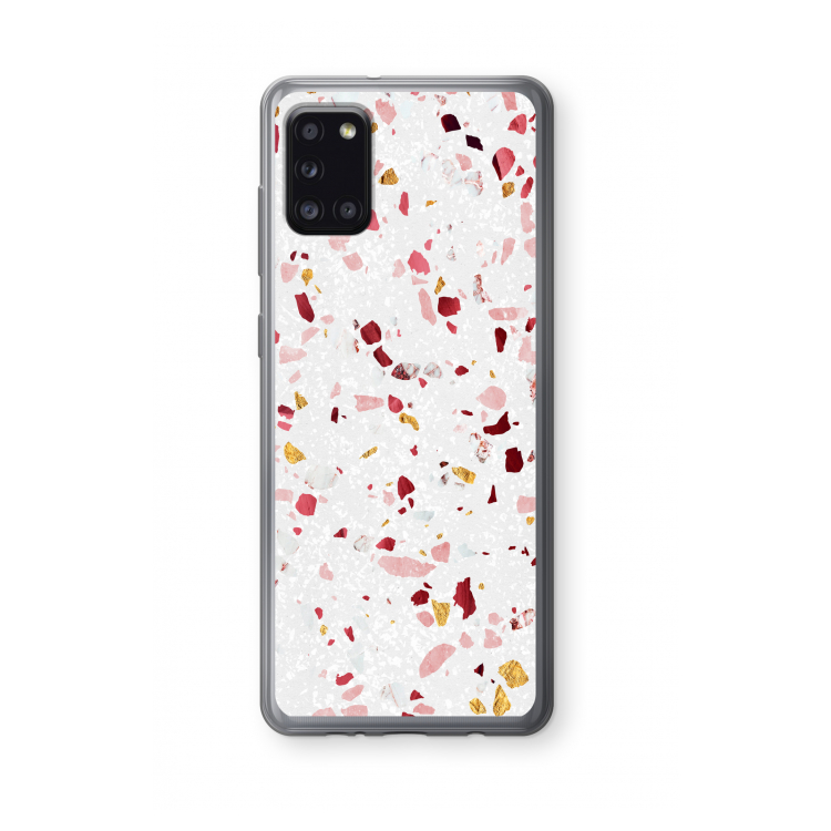Terrazzo N°9: Samsung Galaxy A31 Transparant Hoesje