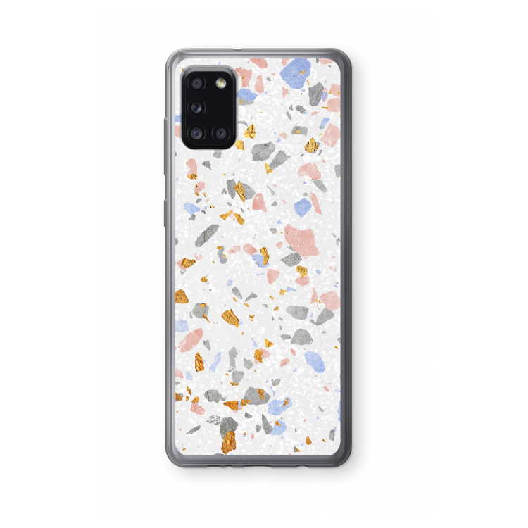 Terrazzo N°8: Samsung Galaxy A31 Transparant Hoesje