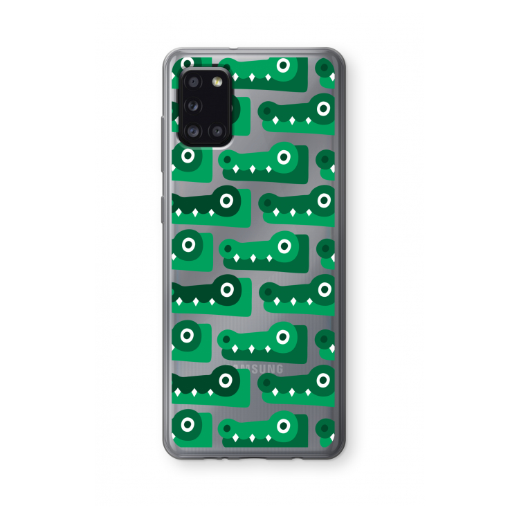 Crocs: Samsung Galaxy A31 Transparant Hoesje