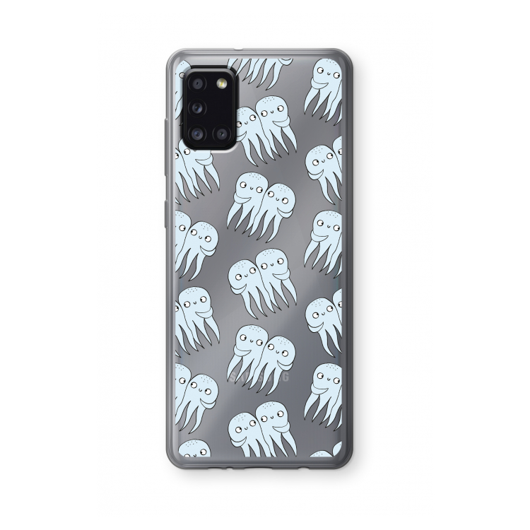 Octopussen: Samsung Galaxy A31 Transparant Hoesje