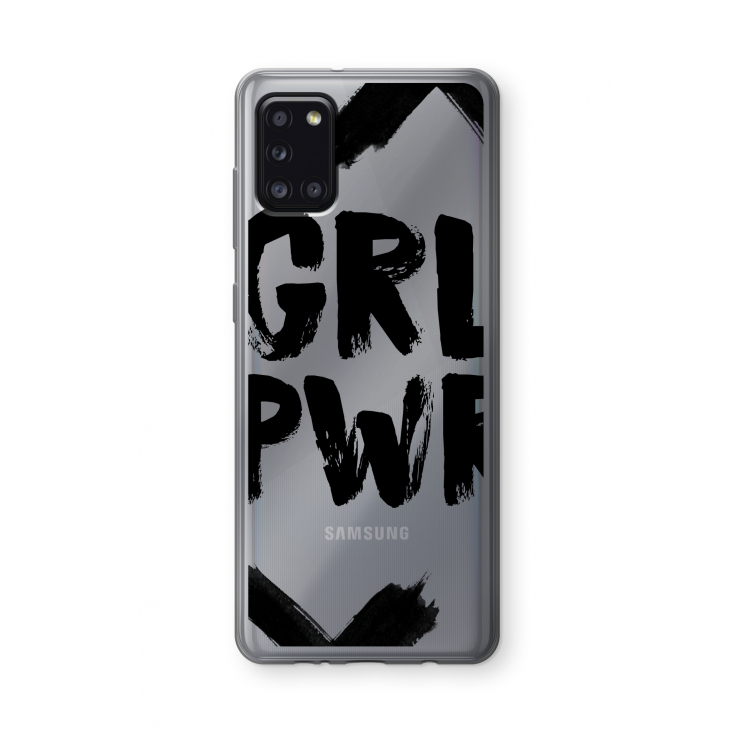 Girl Power #2: Samsung Galaxy A31 Transparant Hoesje
