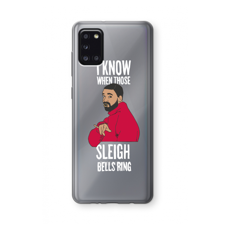 Sleigh Bells Ring: Samsung Galaxy A31 Transparant Hoesje