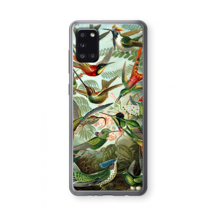 Haeckel Trochilidae: Samsung Galaxy A31 Transparant Hoesje