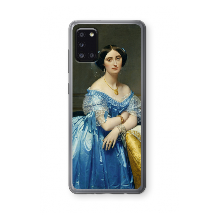 Eleonore: Samsung Galaxy A31 Transparant Hoesje