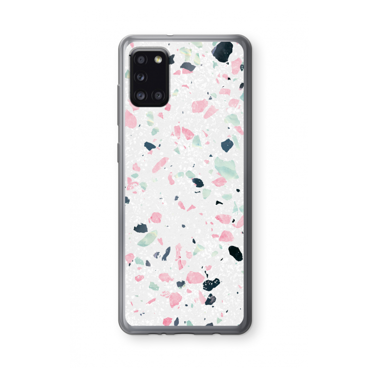 Terrazzo N°3: Samsung Galaxy A31 Transparant Hoesje