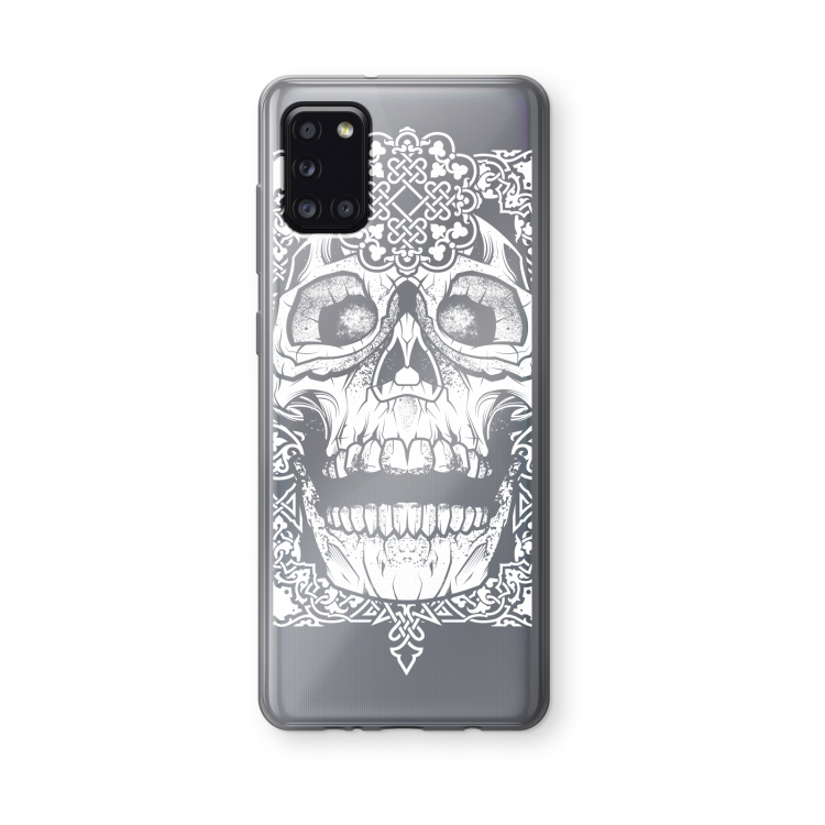 Seek & Destroy: Samsung Galaxy A31 Transparant Hoesje