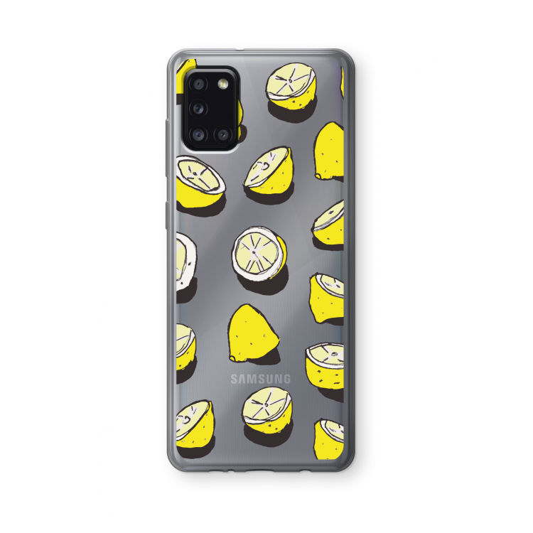 When Life Gives You Lemons...: Samsung Galaxy A31 Transparant Hoesje