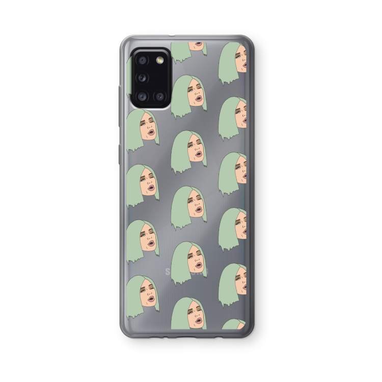 King Kylie: Samsung Galaxy A31 Transparant Hoesje
