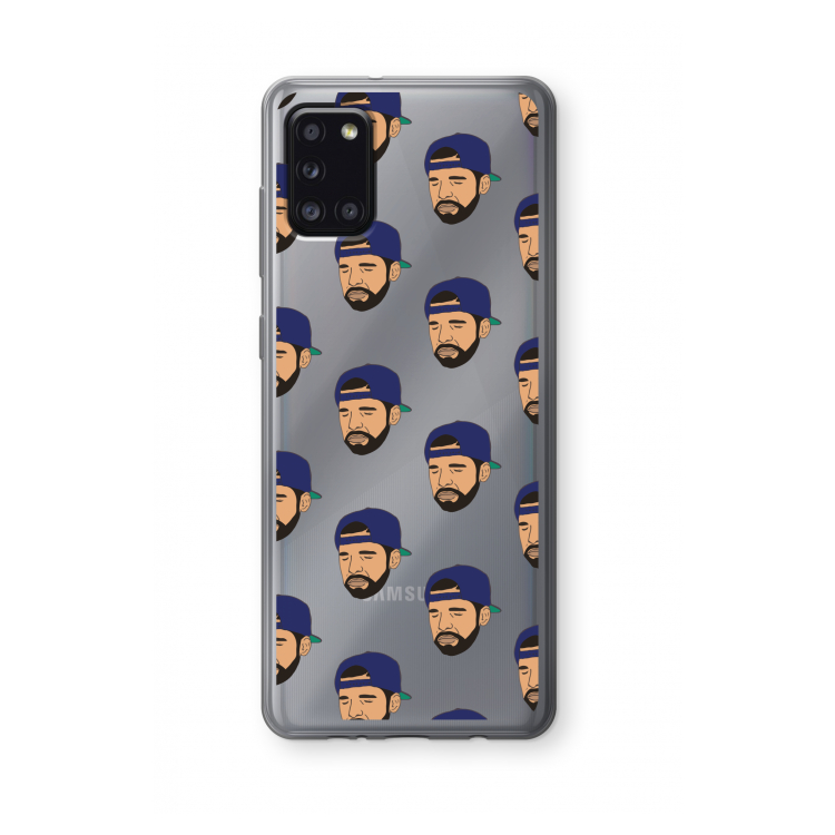 Drake Away: Samsung Galaxy A31 Transparant Hoesje