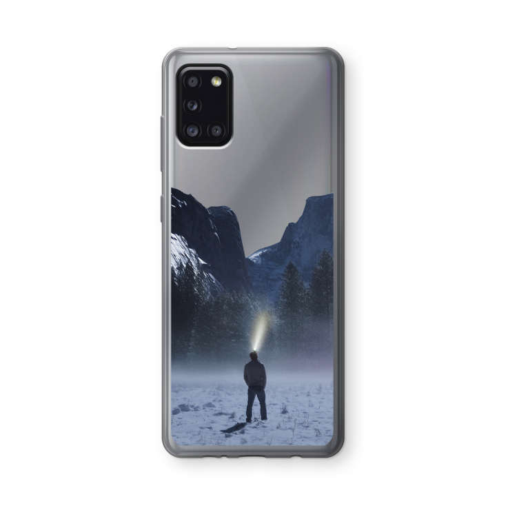 Wanderlust: Samsung Galaxy A31 Transparant Hoesje