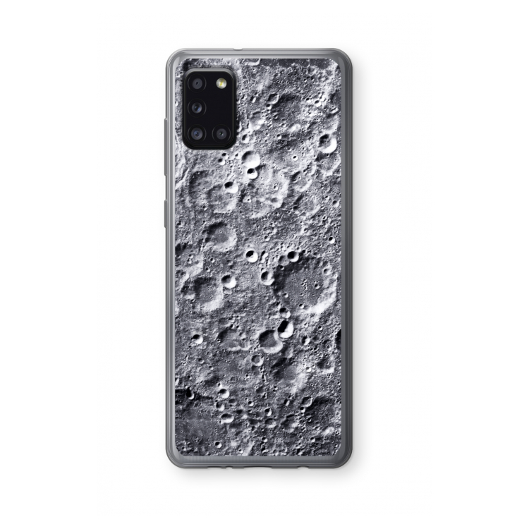 Maanlandschap: Samsung Galaxy A31 Transparant Hoesje