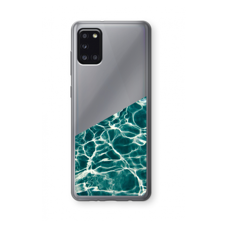 Weerkaatsing water: Samsung Galaxy A31 Transparant Hoesje
