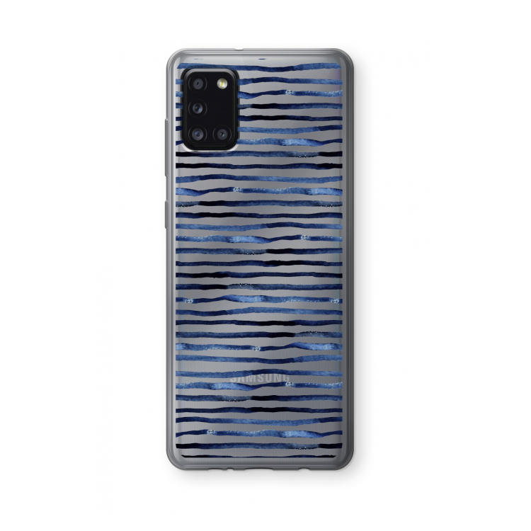 Verrassende lijnen: Samsung Galaxy A31 Transparant Hoesje