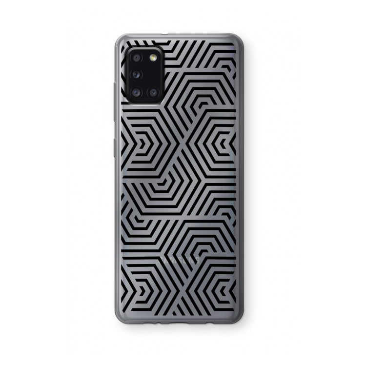 Magic pattern: Samsung Galaxy A31 Transparant Hoesje
