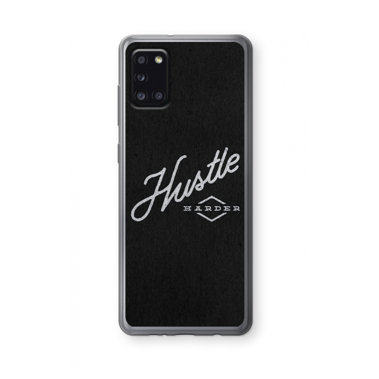 Hustle: Samsung Galaxy A31 Transparant Hoesje