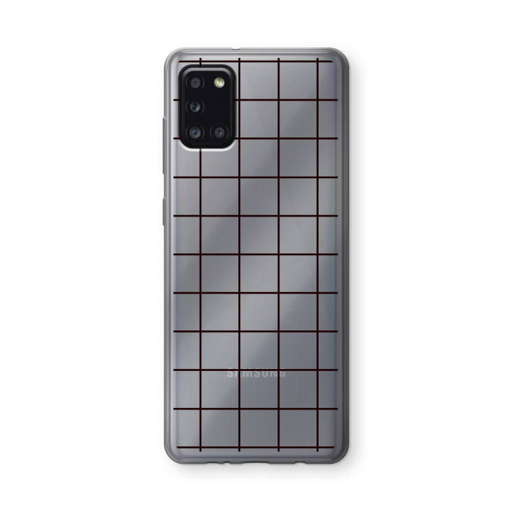 Rooster: Samsung Galaxy A31 Transparant Hoesje