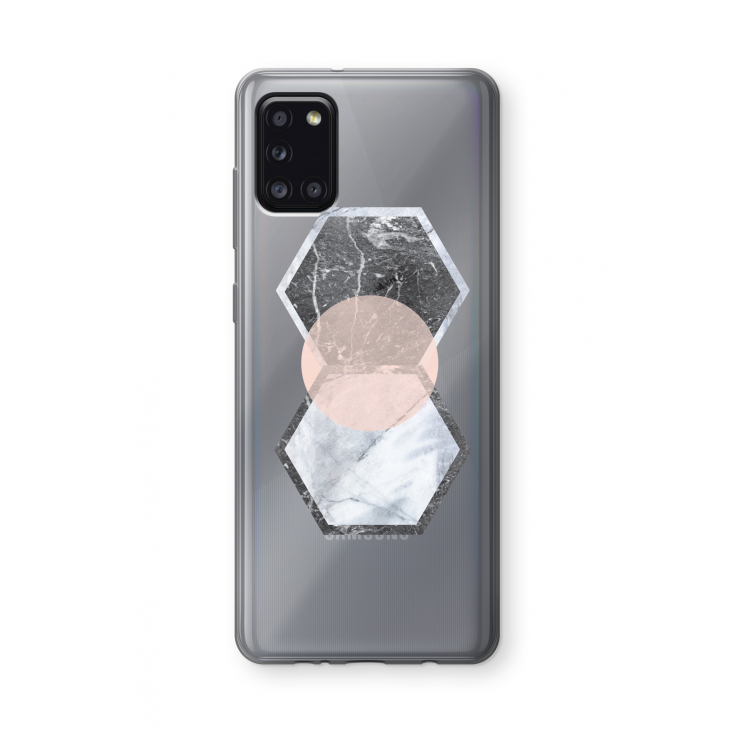 Creatieve toets: Samsung Galaxy A31 Transparant Hoesje