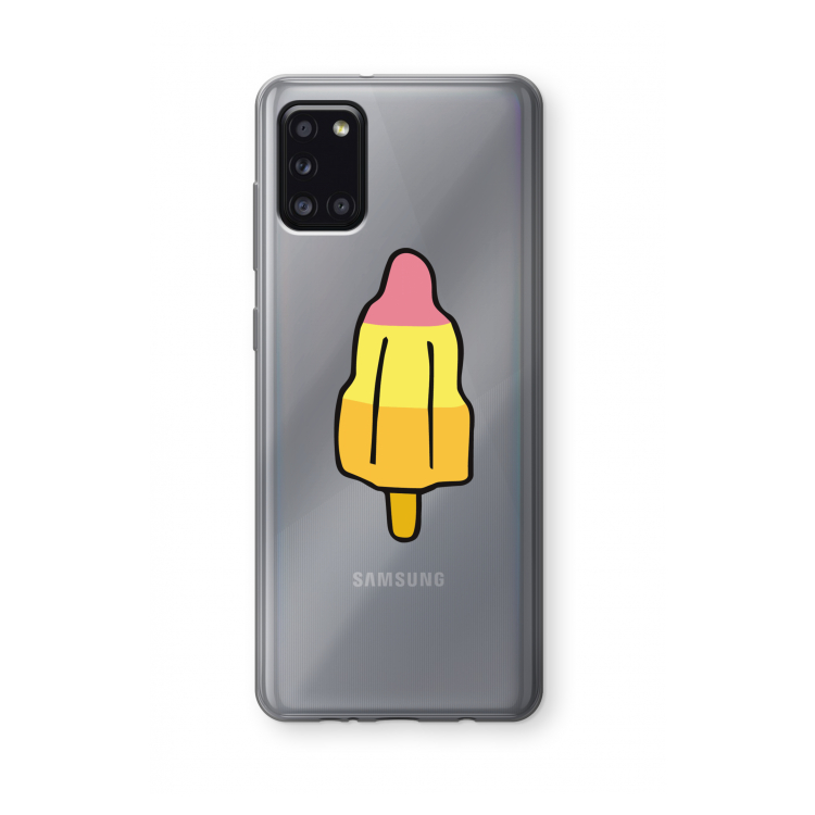 Raketijsje: Samsung Galaxy A31 Transparant Hoesje
