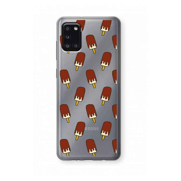 Yummy: Samsung Galaxy A31 Transparant Hoesje