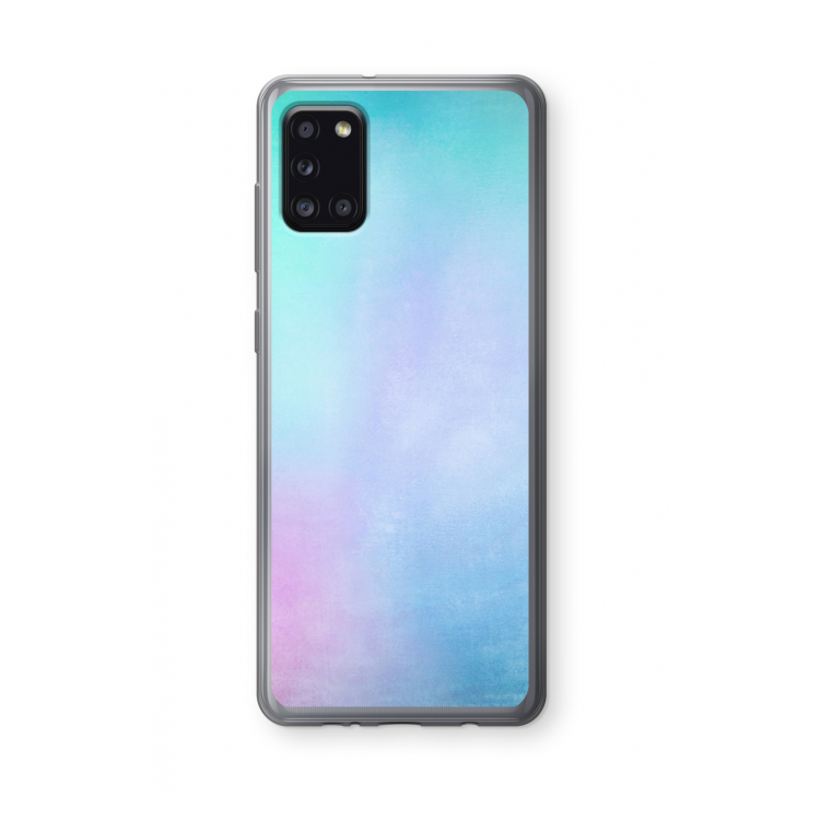 mist pastel: Samsung Galaxy A31 Transparant Hoesje