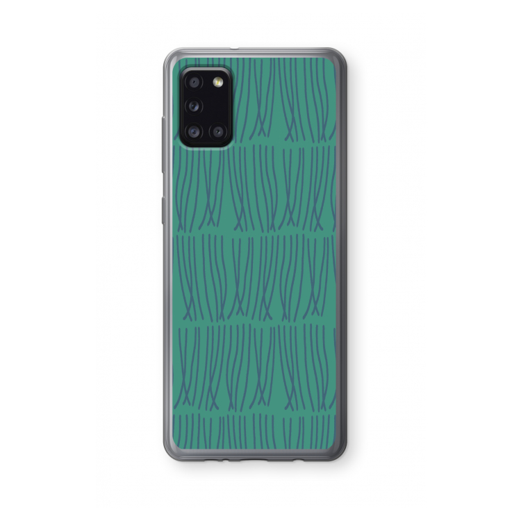 Swirls: Samsung Galaxy A31 Transparant Hoesje