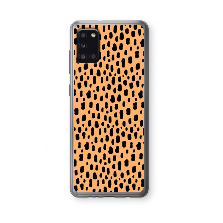 Panter: Samsung Galaxy A31 Transparant Hoesje