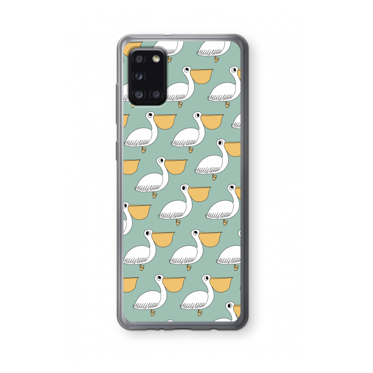 Pelican: Samsung Galaxy A31 Transparant Hoesje