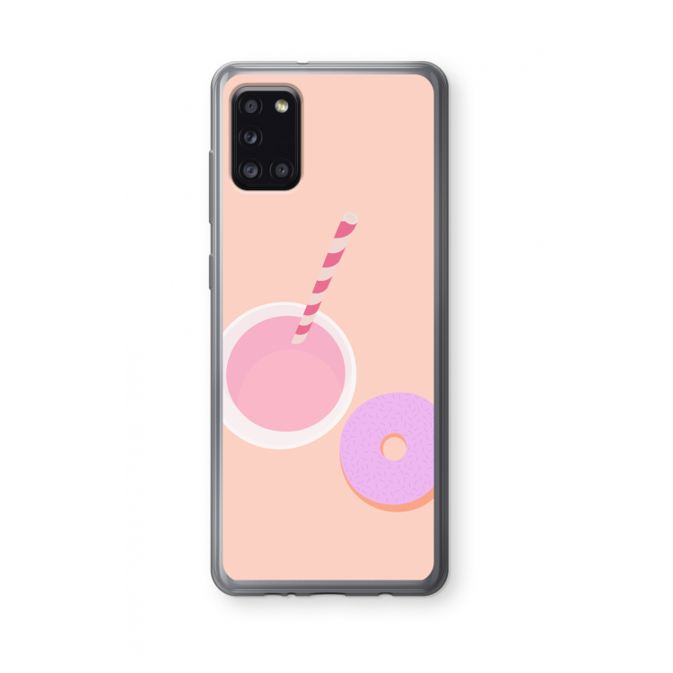 Donut: Samsung Galaxy A31 Transparant Hoesje
