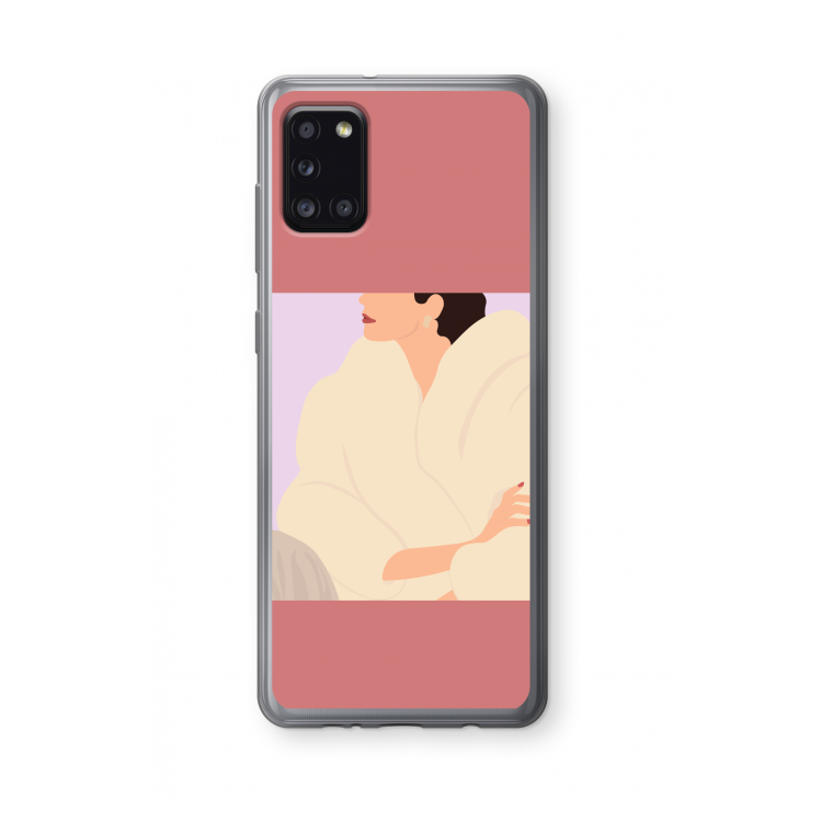 Cosy: Samsung Galaxy A31 Transparant Hoesje