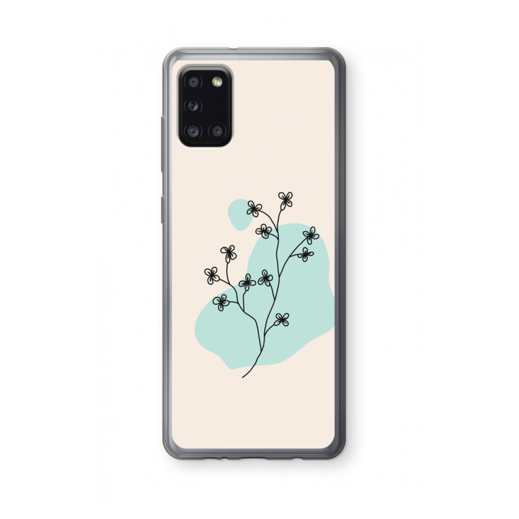 Love your petals: Samsung Galaxy A31 Transparant Hoesje
