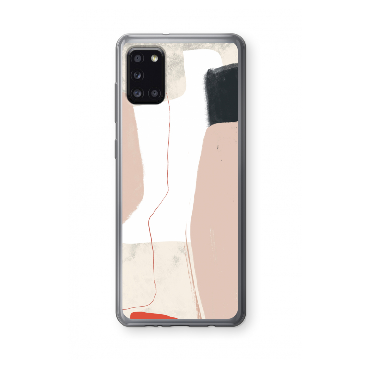 Lava: Samsung Galaxy A31 Transparant Hoesje