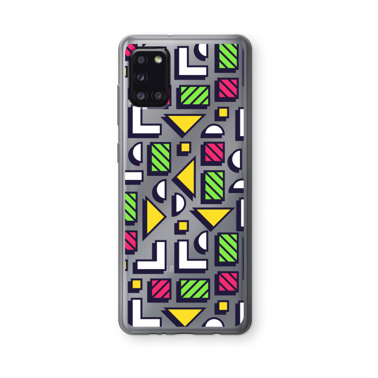 8-bit N°4: Samsung Galaxy A31 Transparant Hoesje