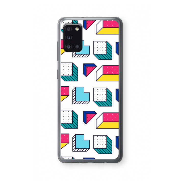 8-bit N°7: Samsung Galaxy A31 Transparant Hoesje