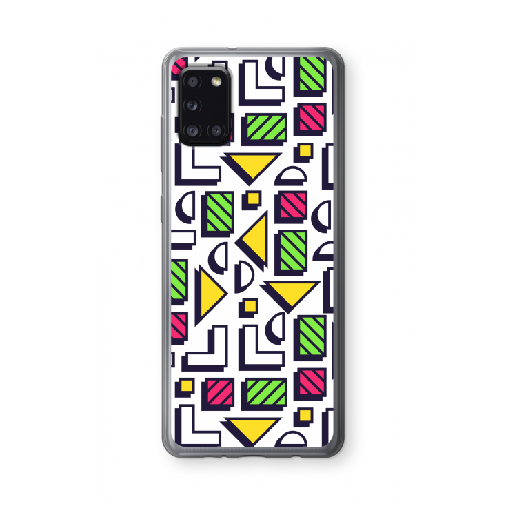 8-bit N°4: Samsung Galaxy A31 Transparant Hoesje