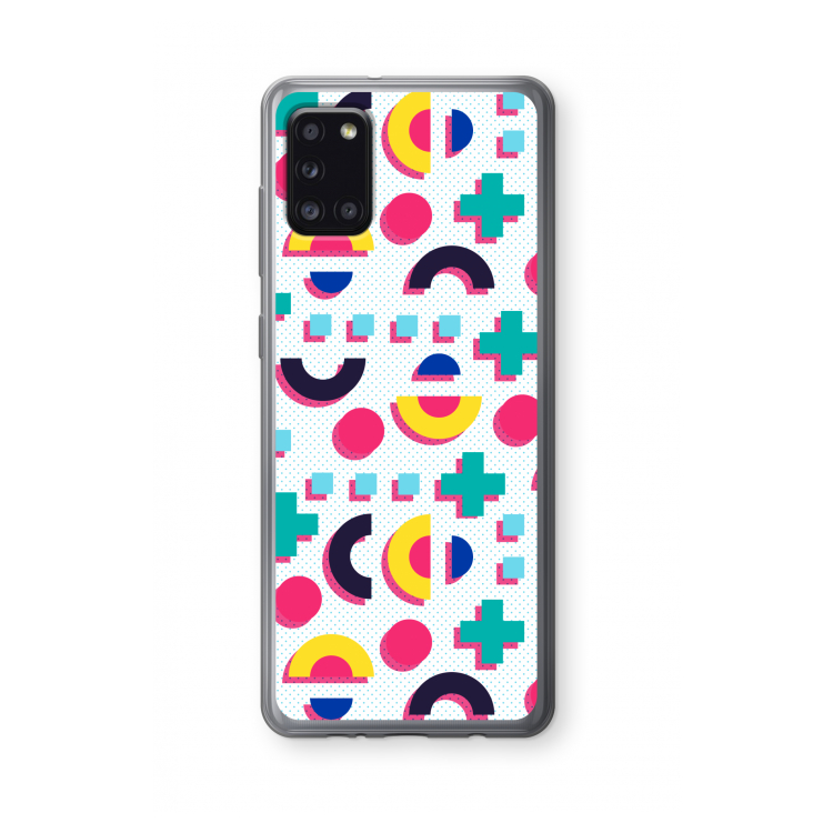 8-bit N°2: Samsung Galaxy A31 Transparant Hoesje