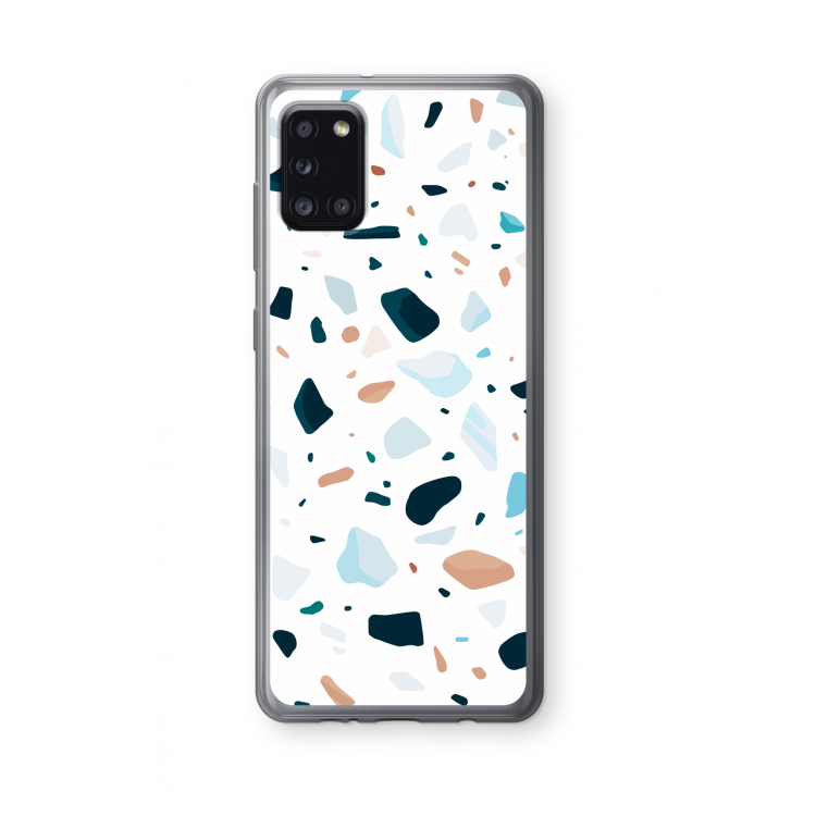 Terrazzo N°13: Samsung Galaxy A31 Transparant Hoesje
