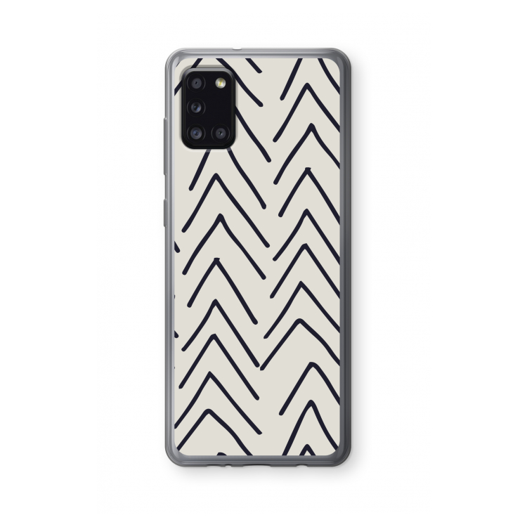 Marrakech Arrows: Samsung Galaxy A31 Transparant Hoesje