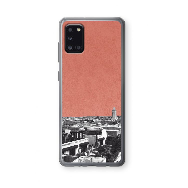 Marrakech Skyline : Samsung Galaxy A31 Transparant Hoesje