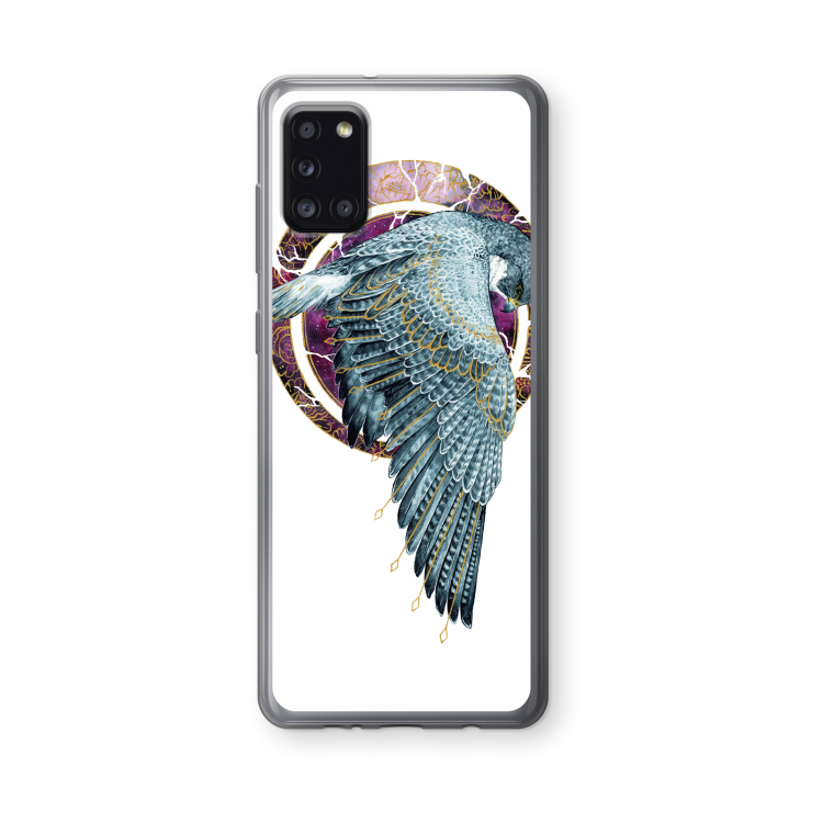 Golden Falcon: Samsung Galaxy A31 Transparant Hoesje