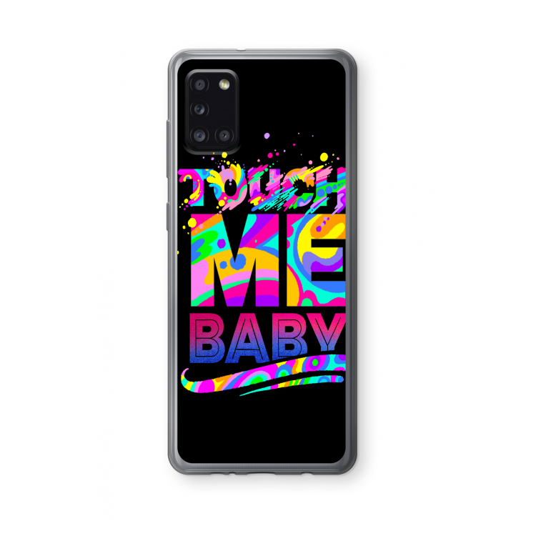 Touch Me: Samsung Galaxy A31 Transparant Hoesje