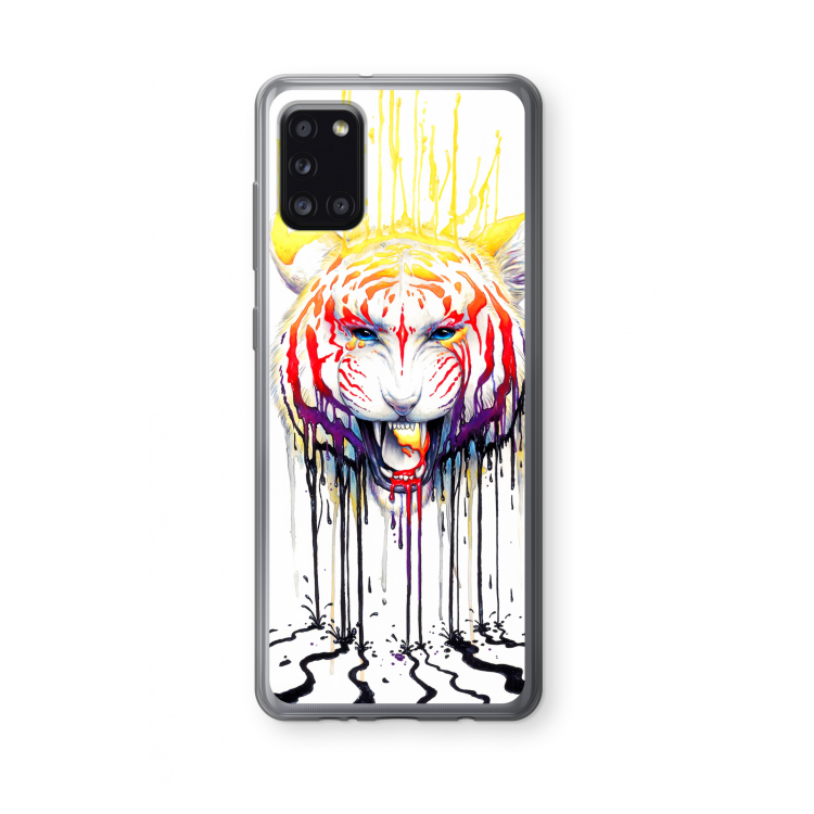Fading: Samsung Galaxy A31 Transparant Hoesje