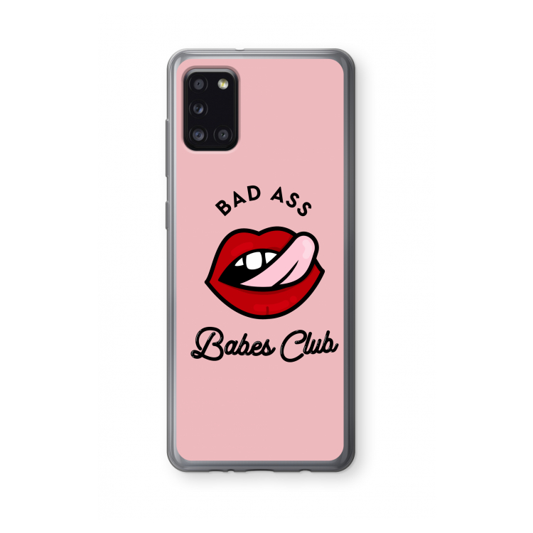 Badass Babes Club: Samsung Galaxy A31 Transparant Hoesje